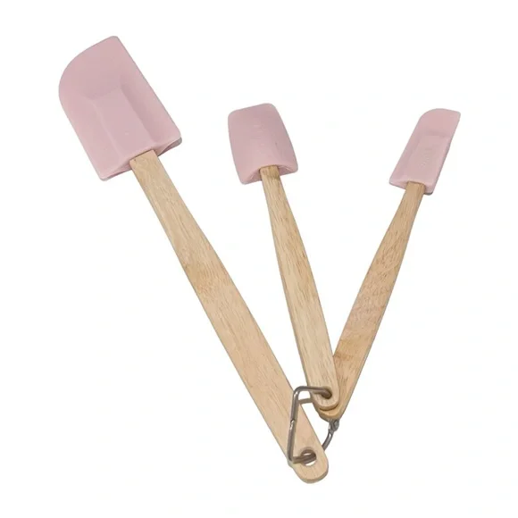 Berghoff Pink Spatula Trio Set of Three Spatulas - Picture 2 of 4